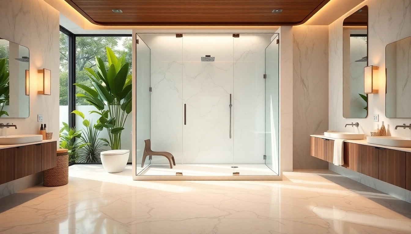 Experience the luxury of elegant showers Australia in a beautifully designed bathroom setting.