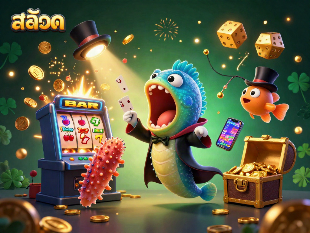 Spin the reels of สล็อต with an enchanting deep-sea performance featuring magical sea creatures and a jackpot explosion.