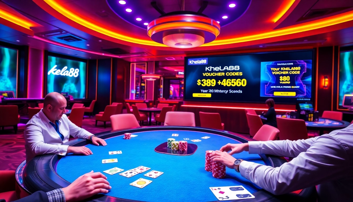 Experience the excitement of Khela88 voucher code offers at a luxury online casino.