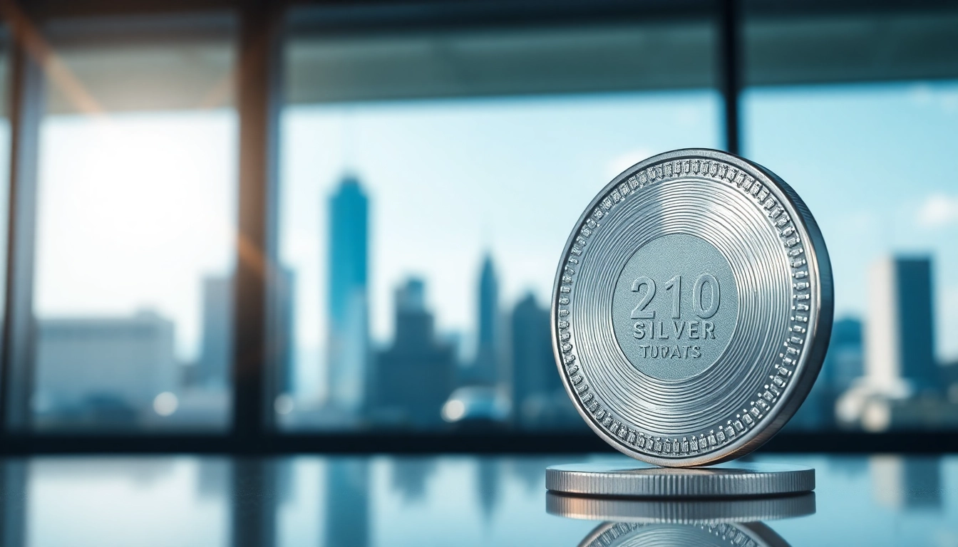 Track the price of silver today with this captivating financial image, highlighting investment insights.