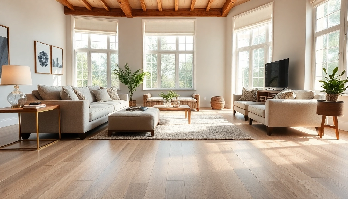 Discover premium discount vinyl flooring showcased in a beautifully designed living room.