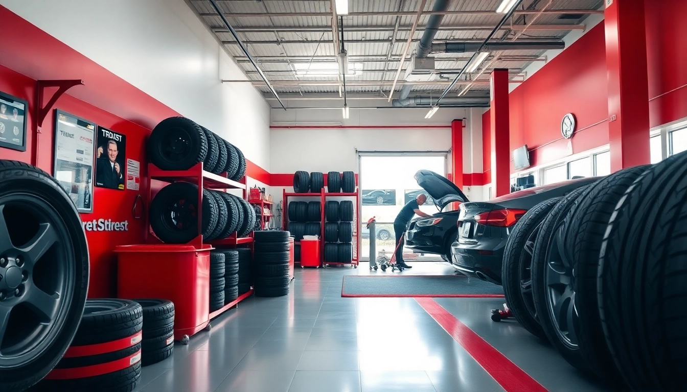 Find new tires near me Nashville with detailed displays and professional service at a tire shop.