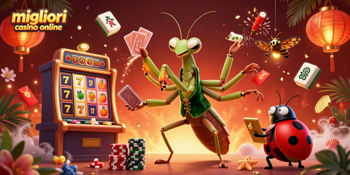 Gioca nei migliori casino online con l'energia di un mantide e un pit boss nel mondo del gioco.