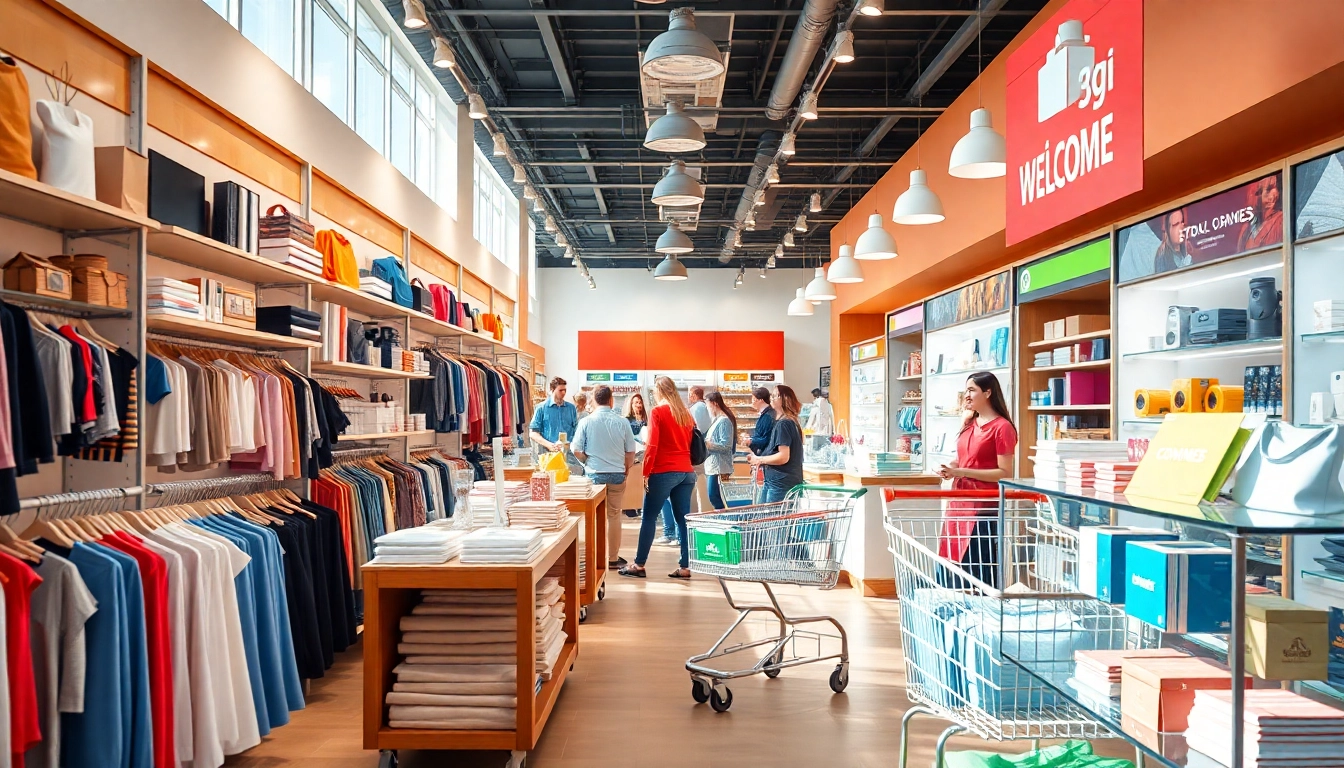 Shop at www.tuut.shop/en-SA, featuring a vibrant store atmosphere full of diverse products.
