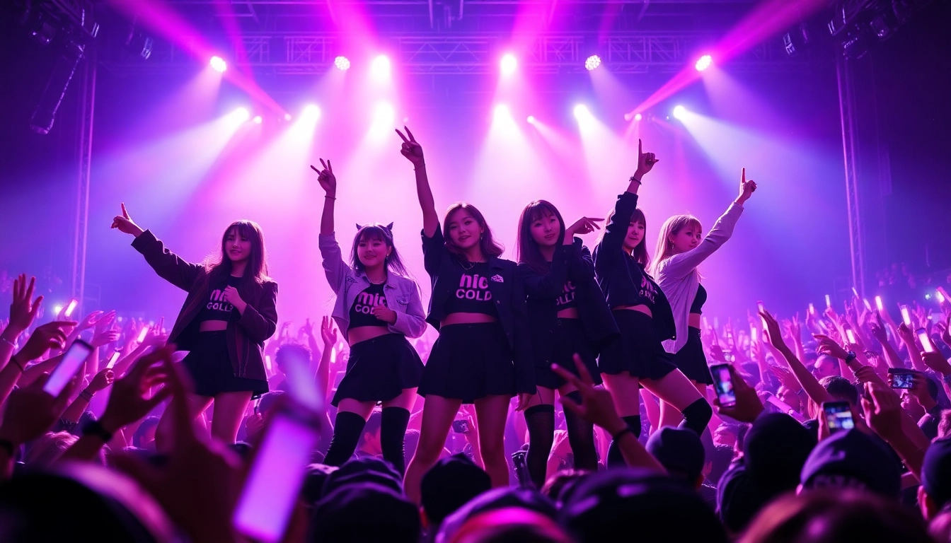 Capturing the latest Blackpink news, the K-pop group performs energetically on stage.