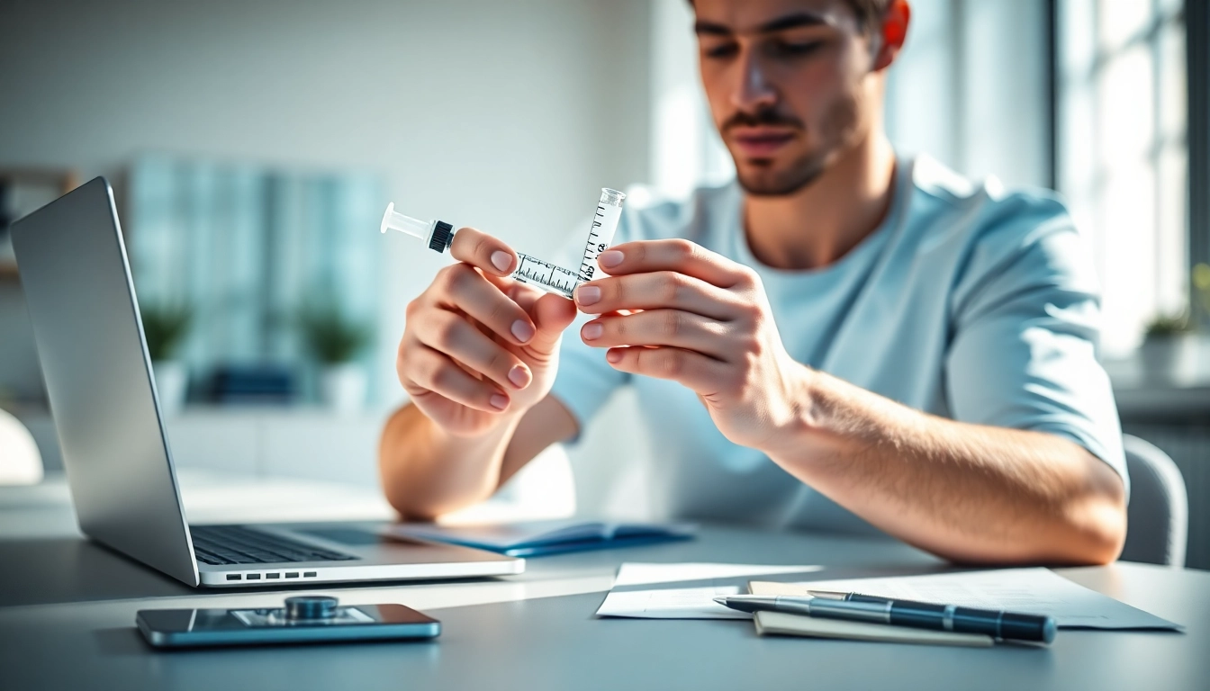 BUY HGH ONLINE with a focus on health and safety in a professional setting.