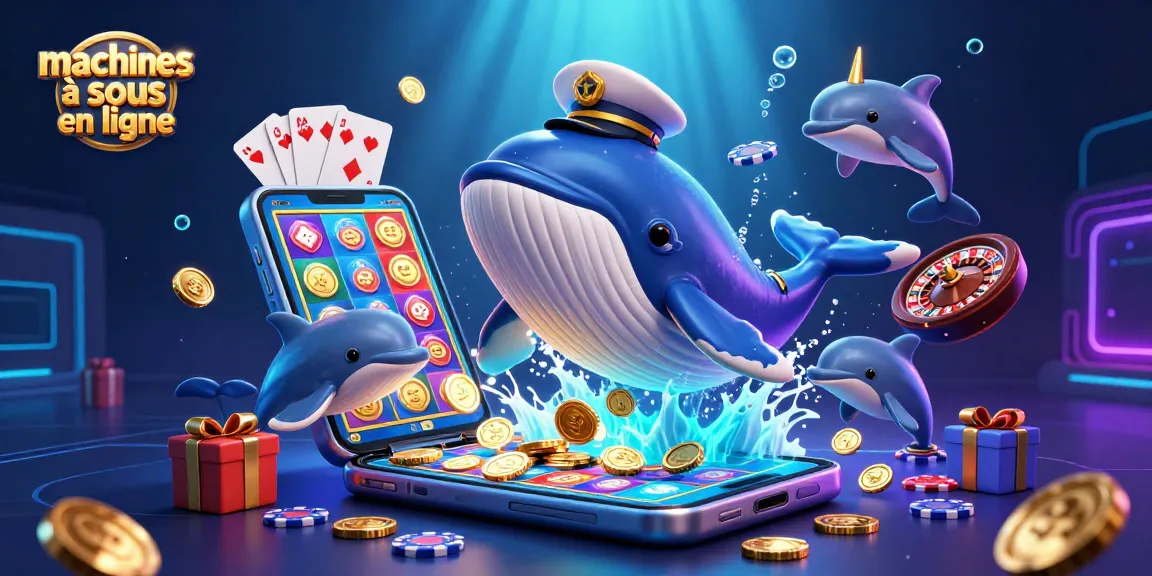 Jouez aux machines à sous en ligne avec des personnages ludiques et des éléments de casino en 3D.
