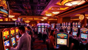 Engaging players at https://mega888tm.club enjoying the thrill of casino games.