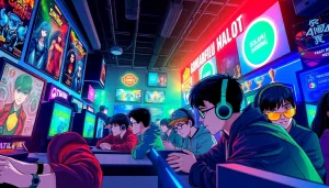 Menangkap aksi seru bolahiu game dengan pemain yang bersaing di tempat permainan yang penuh energi.