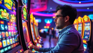 Permainan slot gacor yang menarik perhatian dengan keberuntungan dan suasana ceria di kasino.