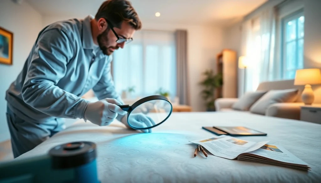 Addressing bed bug issues with professionals from https://affordablebedbugexterminators.com in a clean home environment.