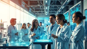 Explore the innovative research environment of www.trilgameshproject.com with scientists discussing immortality technologies.