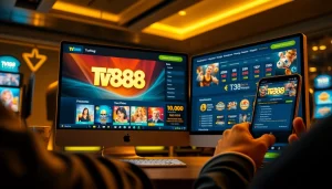 Explore the user-friendly interface of TV88 at https://whycazino.com, showcasing online gambling services.
