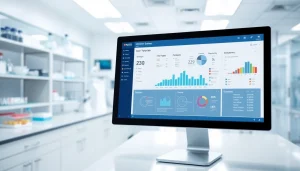 Optimieren Sie die Nutzung des Laborinformationssystems (LIS) mit fortschrittlicher Softwaretechnologie in einem modernen Labor.