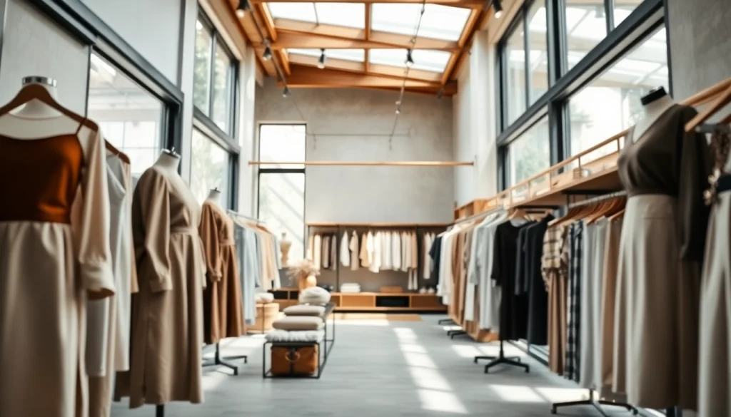 Enhance your shopping experience at https://www.northernfashions.com with stylish clothing displays.