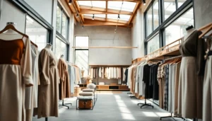 Enhance your shopping experience at https://www.northernfashions.com with stylish clothing displays.