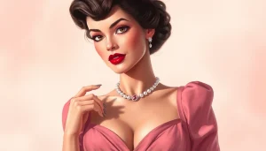 Discover vintage pin-up art at https://www.esquirevargas.com featuring classic themes and alluring styles.