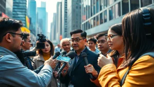 تغطية حية للأخبار على https://saudiwadi.com مع مجموعة من الصحفيين في مدينة نشطة.