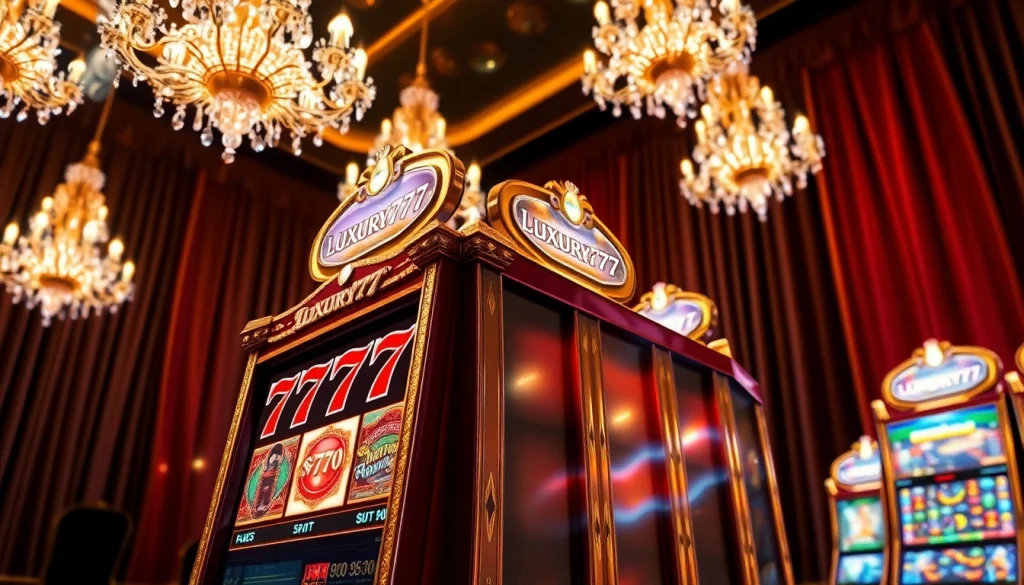 Menangkan hadiah besar dengan luxury777 slot yang dikelilingi suasana kasino yang glamor.