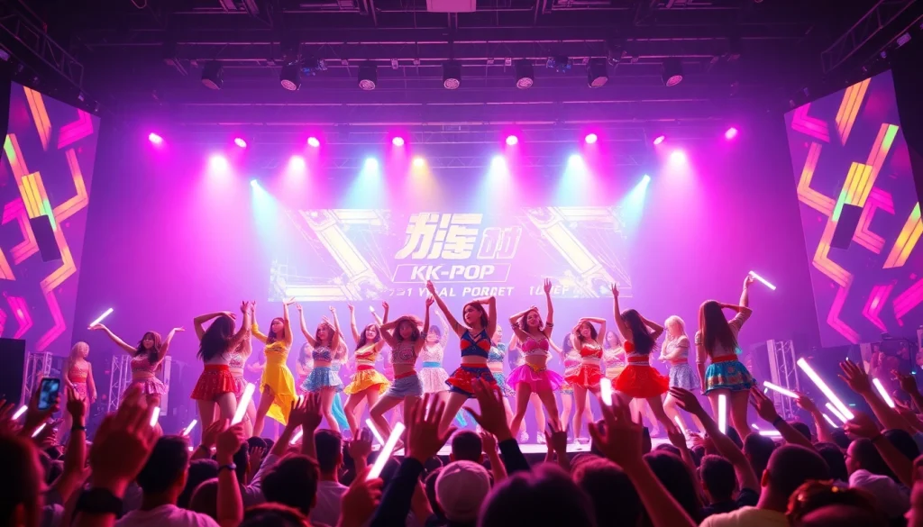 Experience the vibrant energy of K-pop at https://www.kpopangel.com with a lively concert full of dynamic performances.