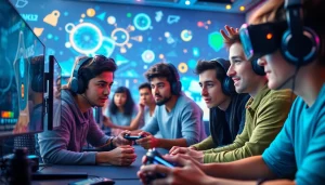 Gameplay excitement in hakim4d game, showcasing players immersed in action and competition.