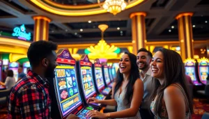 Raih kemenangan di https://rusia777.com dengan suasana kasino yang penuh warna dan energi.