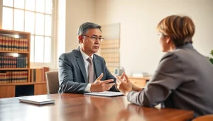 Consultation with a family attorney at https://www.stpetefamilyattorney.com demonstrating legal support.