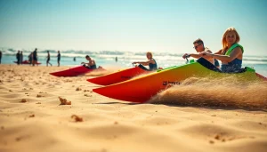 Leer blokarten bij https://www.blokartschool.nl op het zonnige strand van IJmuiden met kleurrijke blokarts.