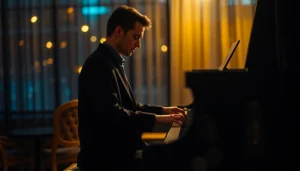 Experience the serene atmosphere of a pianist at https://whisperings.com.ua, enhancing the ambiance with their performance.