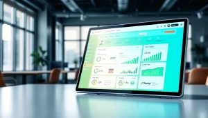 Enhance engagement with a detailed overview of tiktok smm panel features on a sleek interface.