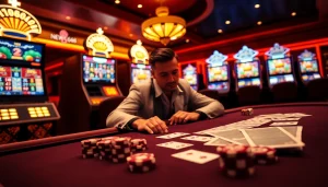 Experience the thrill of winning with new66 in a vibrant casino gaming scene.