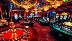 Engaging casino environment showcasing 소액결제 options for seamless gambling.