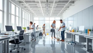 Boost productivity with Office Cleaning Services Dubai ensuring a spotless and refreshing workspace.