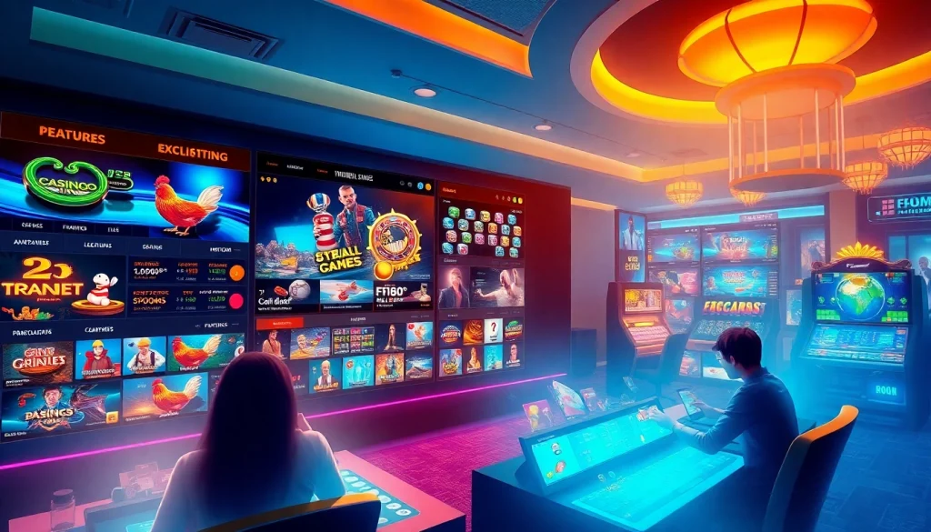 Explore the thrilling gaming experience of F168 with diverse options like sports betting and casino games in a modern environment.