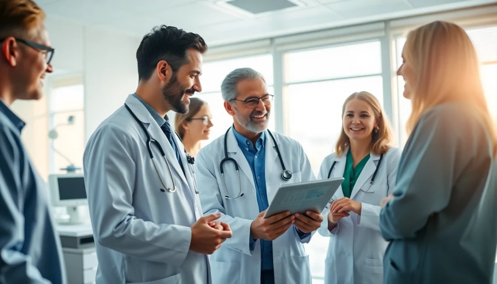 Engaging healthcare consultation at https://tweestedenziekenhuis.nl highlighting patient and doctor interaction.