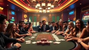 Engage in thrilling poker games at https://sshbet.io/ featuring vibrant casino tables and enthusiastic players.