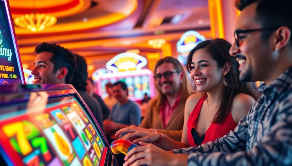 Menangi ganjaran menarik di mesin slot winmy slot yang berwarna-warni!