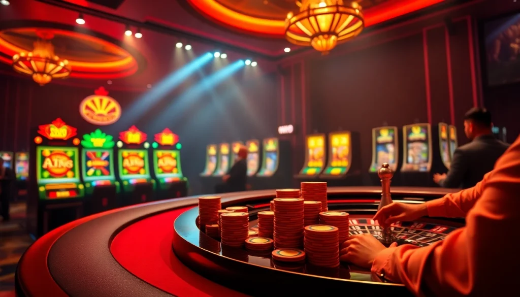 Experience the excitement at jbo vietnam's luxurious casino environment with poker strategy and vibrant gameplay.