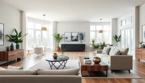 Transform your living space with stunning home renovation ideas, featuring a modernized living room design.