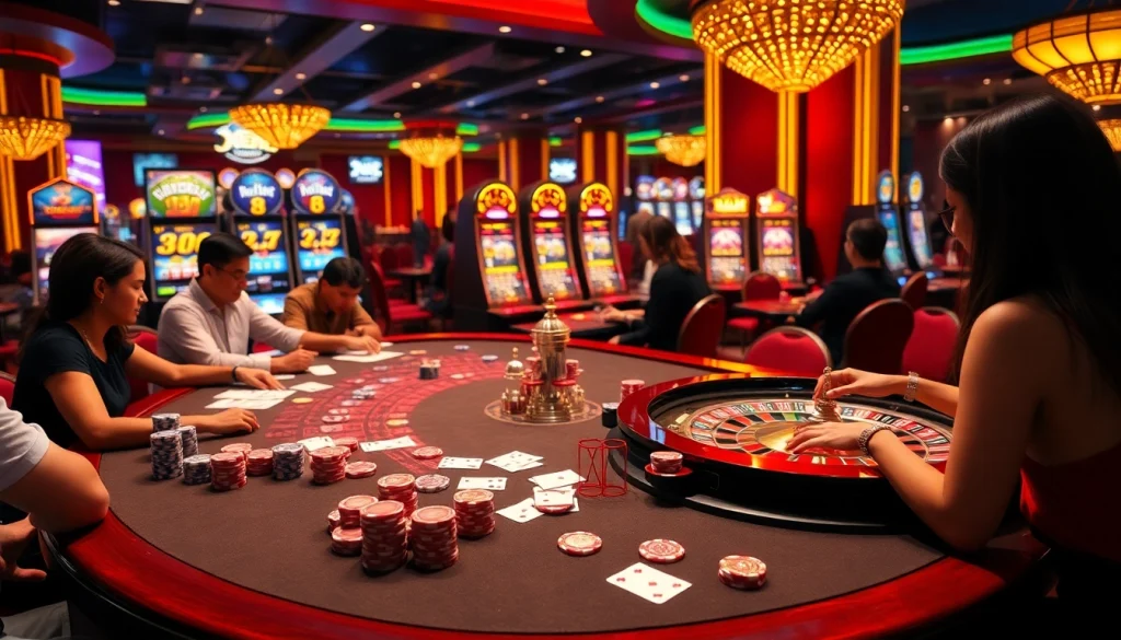 Experience the excitement of Hi 88 with vibrant casino games and passionate players.