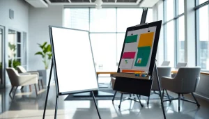 Utiliser chevaletdeconference.fr pour améliorer vos réunions avec cet élégant chevalet de conférence.