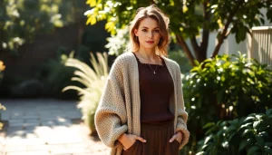 Create sustainable fashion statements with styles from https://www.ound-ound.com featuring earthy tones and intricate designs.