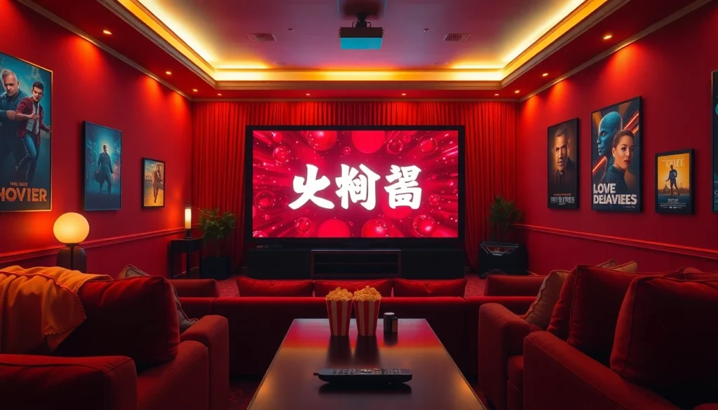 ชมการดูหนังออนไลน์ที่บ้านในบรรยากาศที่อบอุ่นพร้อมการตกแต่งที่น่าสนใจ