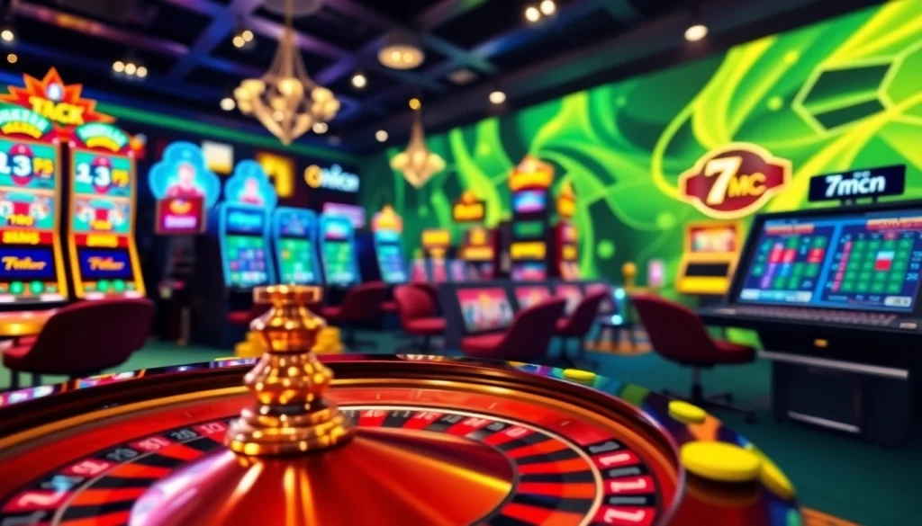 Experience winning opportunities with 7mcn in an elegant online casino setting.