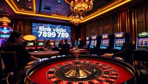 Experience the thrill of gaming at the link vào 789p with exciting casino tables and poker action.