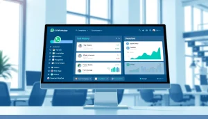 Understand What is a CRM for WhatsApp with an engaging CRM dashboard illustration.