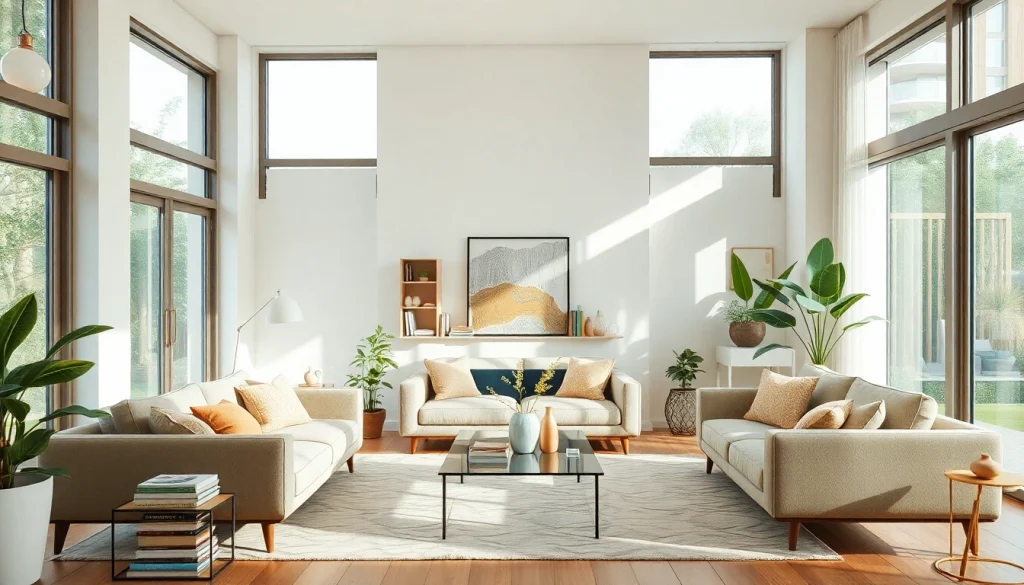 Highlighting interior style tips at https://nugevonden.nl with a modern living room setup.
