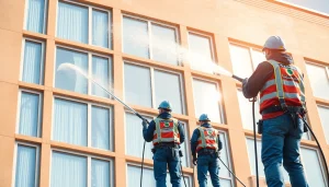 Sureclean facade cleaning service showcasing the value of čiščenje fasade cena