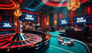 Experience the thrill of link vào shbet with vibrant casino gaming visuals and professional atmosphere.