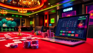 Experience high-stakes gaming at GG888 with lively casino tables and professional atmosphere.